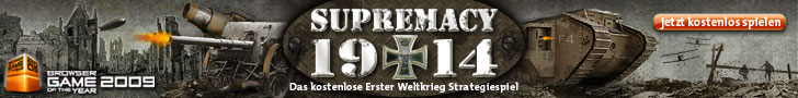 Strategie-Browserspiel Supremacy 1914