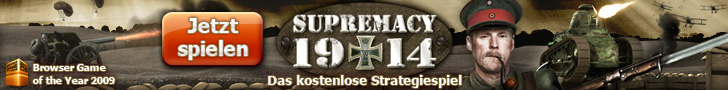 Strategie-Browserspiel Supremacy 1914